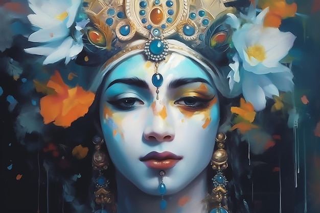 Hindu God Krishna Janmashtami wallpaper