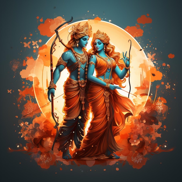 Hindu god Sri Rama