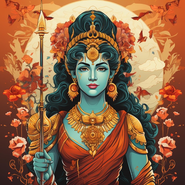 Hindu god Sri Rama