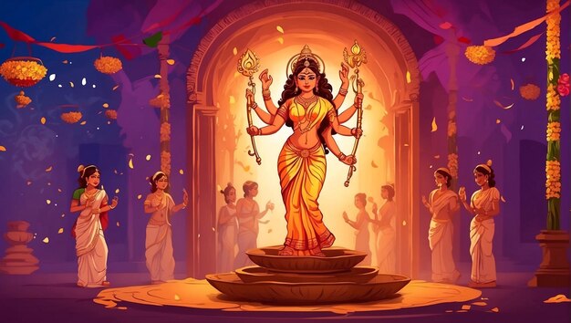 Hindu_Mythology_Goddess_Durga_Maa great