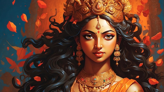 Индуистская мифология богиня Дурга Маа