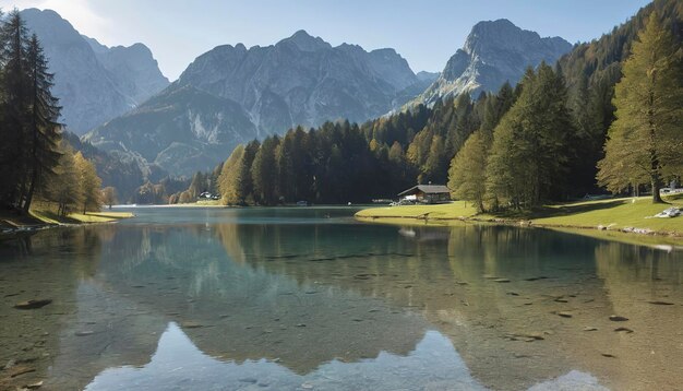 Photo hintersee ramsau bei berchtesgaden germany