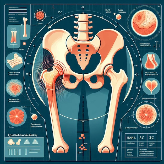 Hip joint pain with effusion