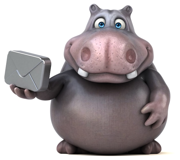 Hippo illustration