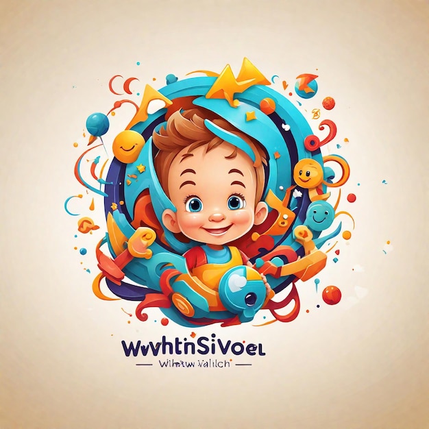hires poster for digital natives playful and visually stunning design of of kids babies