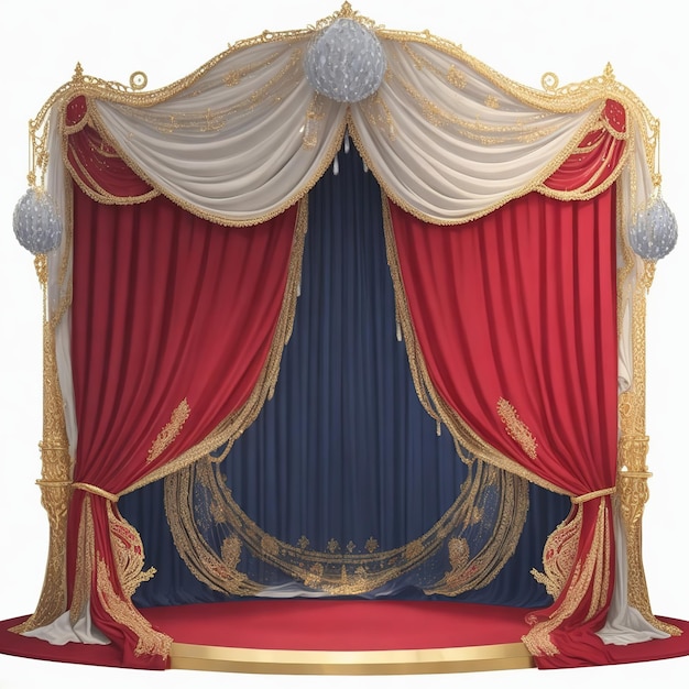 hires Royal classic palace curtains decorative colored