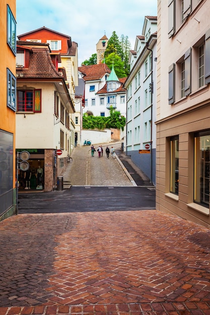 Hirschenplatz hoofdplein in Luzern