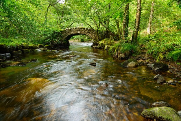 Hisley-brug op Dartmoor