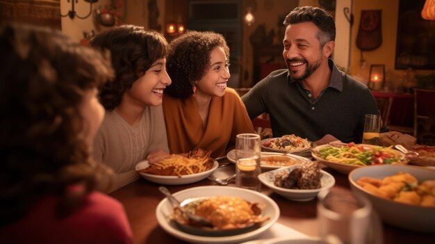 Hispanic Family Shares Traditional Food