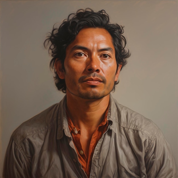 Hispanic man portrait photo