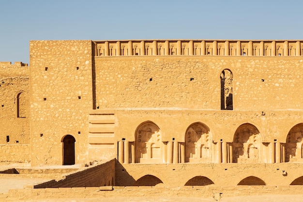 Historic Al-Ukhaidir Fortress near Karbala in Iraq