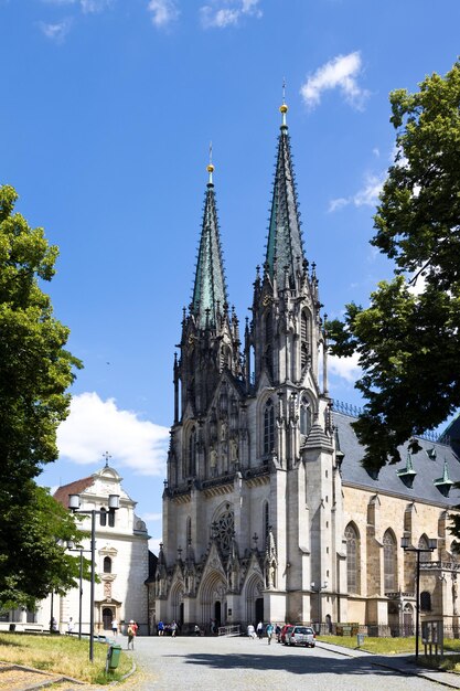 Historic building against sky in city