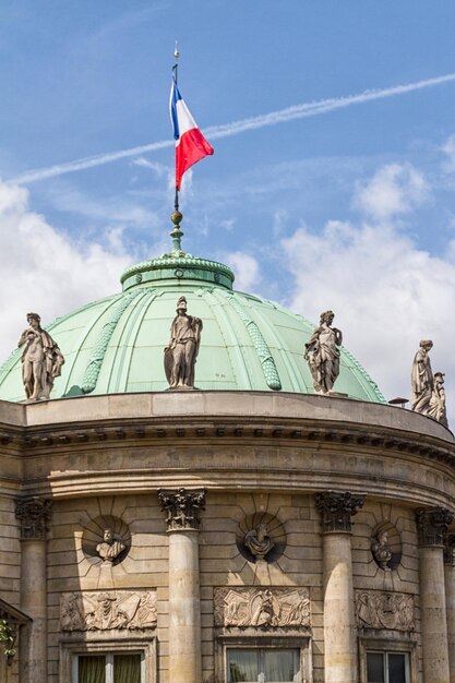 Historic building in paris france