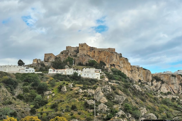 Historic castle of salobrena granada