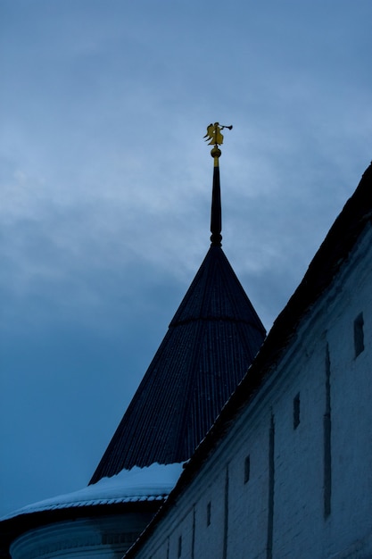 Photo historic old house. nizhny novgorod