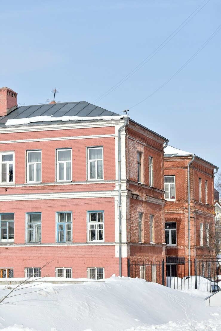 Фотография исторический старый дом. нижний новгород
