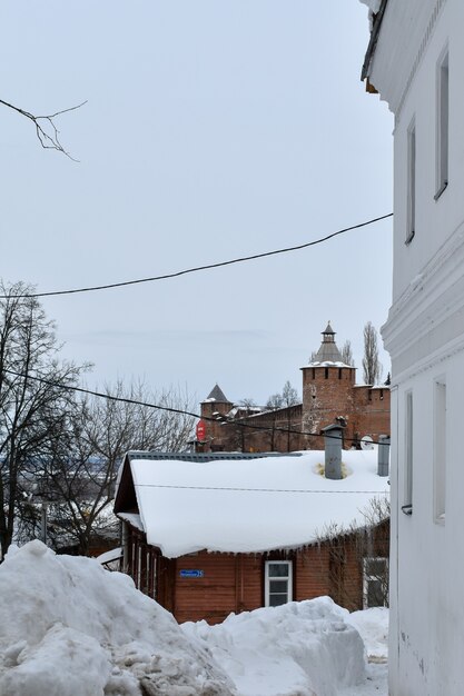 Historic old house. Nizhny Novgorod