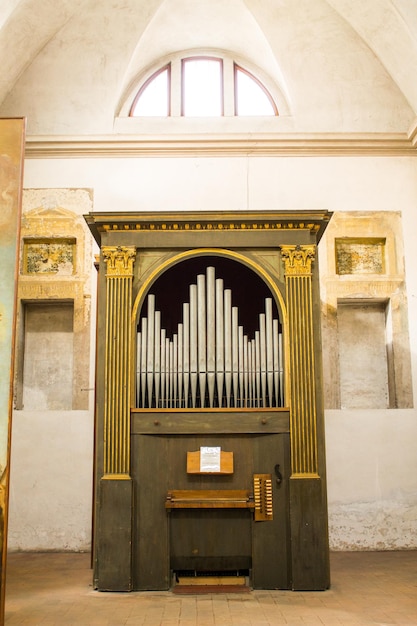 Photo historic organ in church