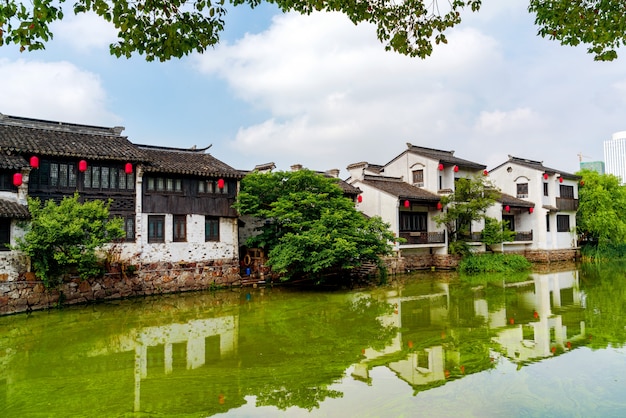 Historic scenic old town Wuzhen, China