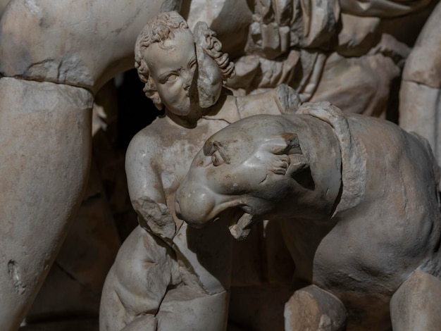 a historic sculpture from the Greek period