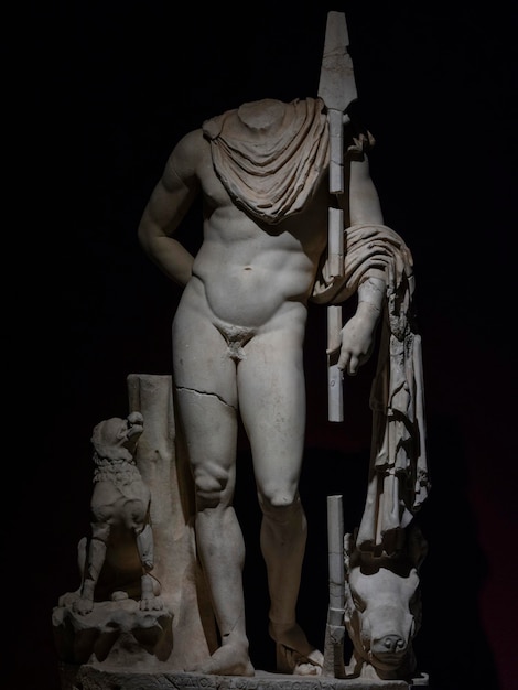 a historic sculpture from the Roman period