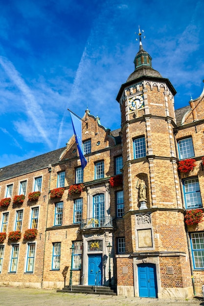 Historic tawn hall of dusseldorf in north rhinewestphalia germany