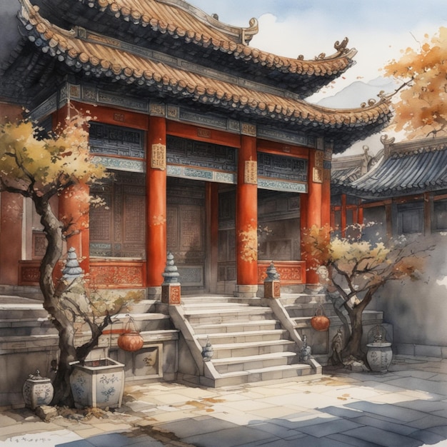 historic traditional Chinese houses