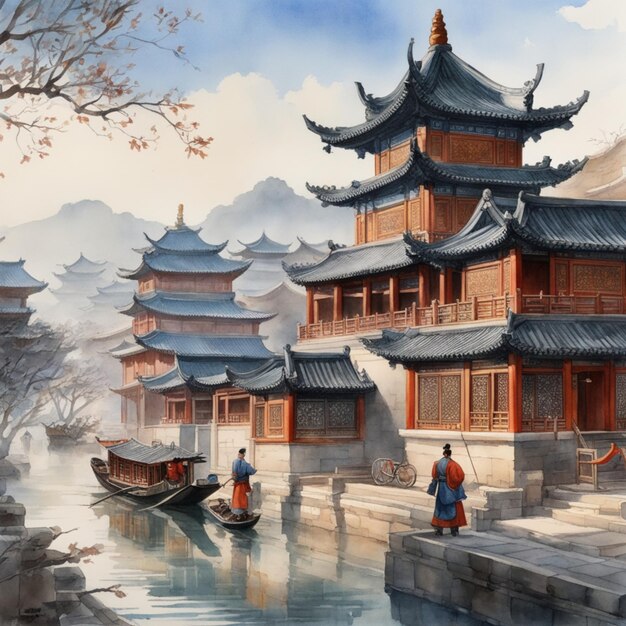 historic traditional Chinese houses