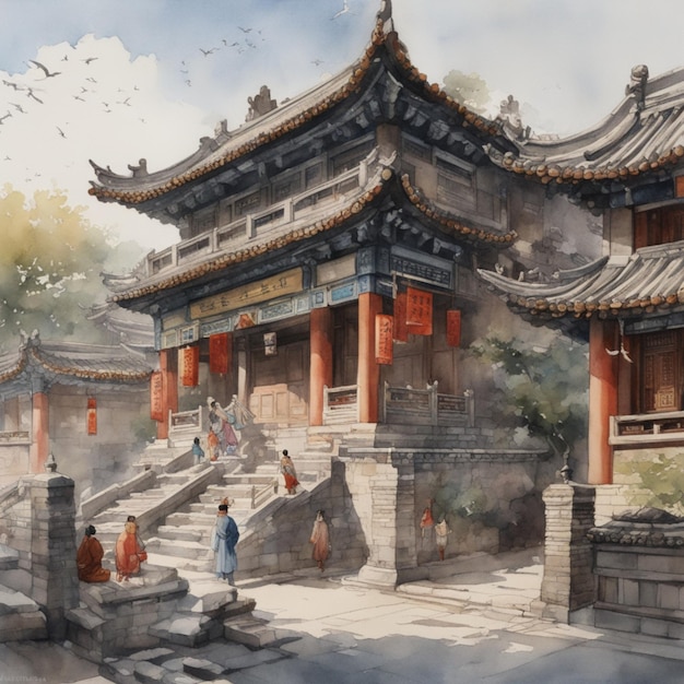 исторические традиционные китайские дома