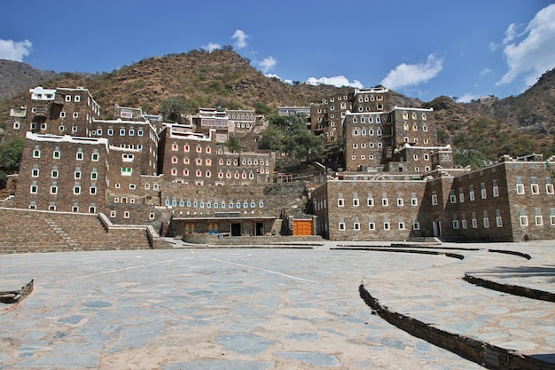 The historic village Rijal Almaa in Saudi Arabia