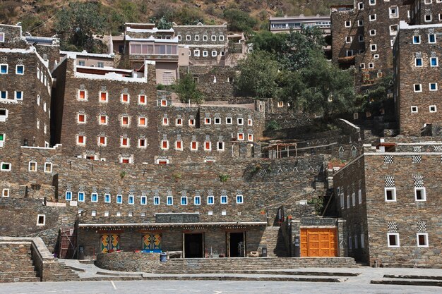 The historic village Rijal Almaa in Saudi Arabia