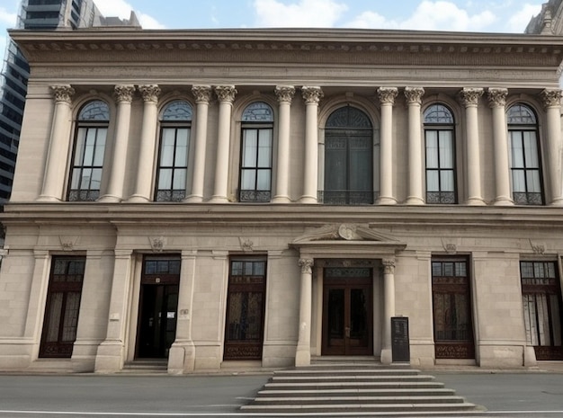 Foto edificio storico architettura della città di roma