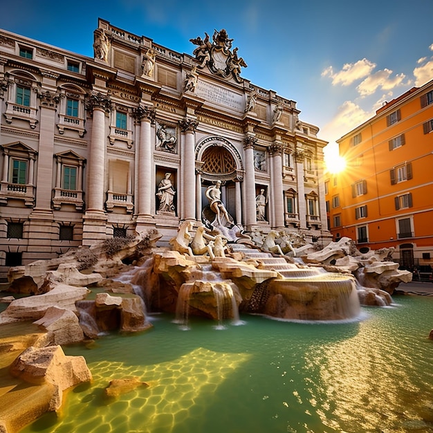 Historical and Fantastical Fusion in the Heart of Rome