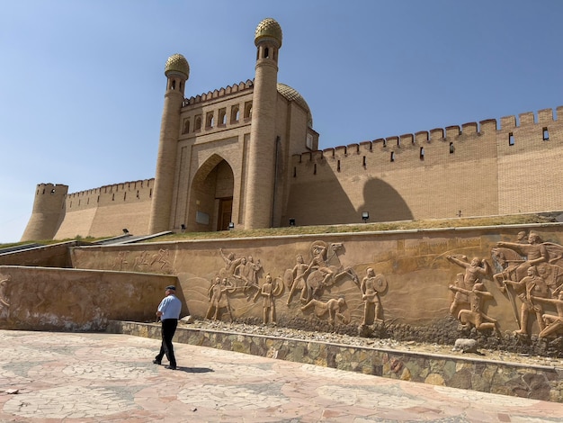 A historical fortress in Khujand