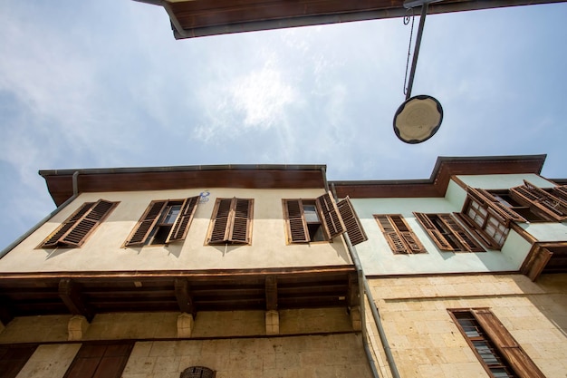 Historical old Tarsus house, Turkey. Travel concept photo.