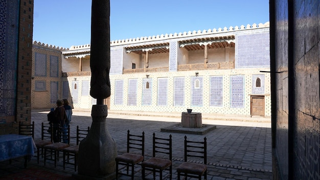 Historical palace in Khiva city