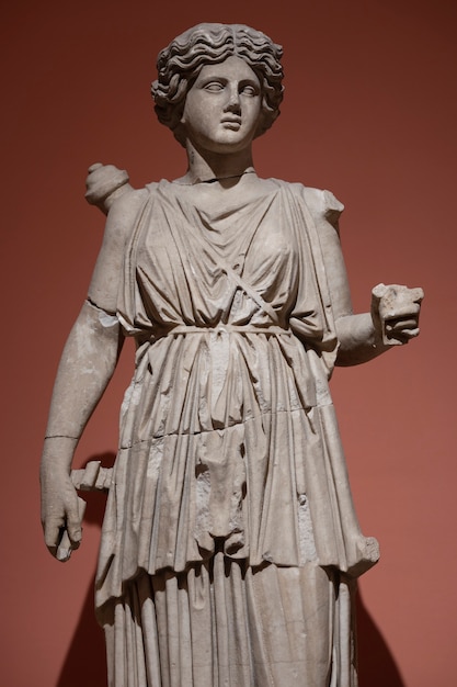 A historical statue from the roman period