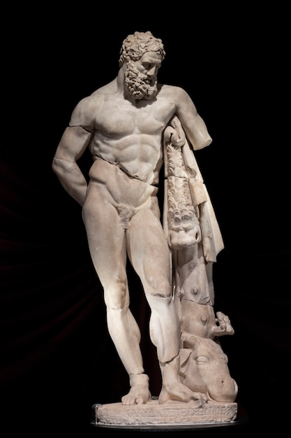 A historical statue from the roman period