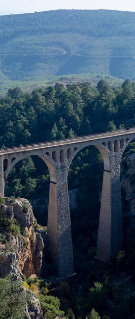 Historical Varda Bridge in Adana Province of Turkey