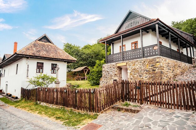 Historical village center of holloko region northern hungary unesco traditional catholic church of holloko