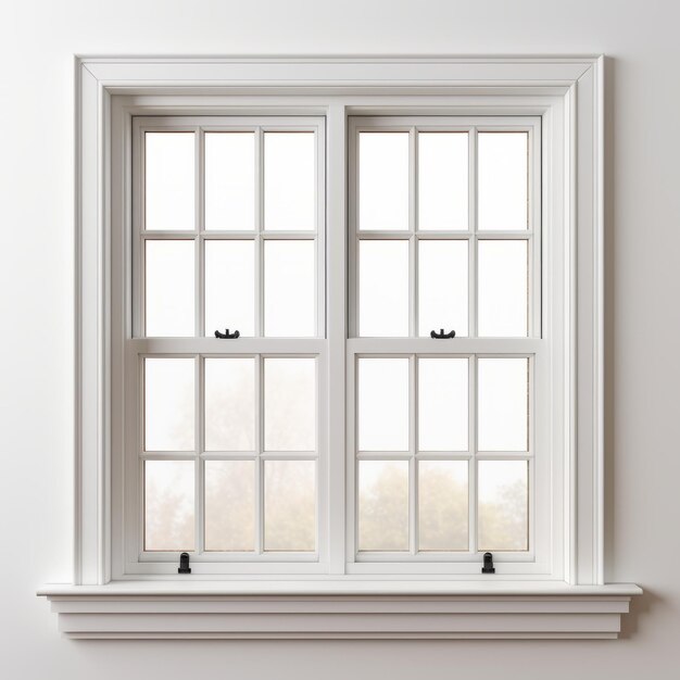 Historically Accurate 3d Render Of Whistlerian Georgian Window