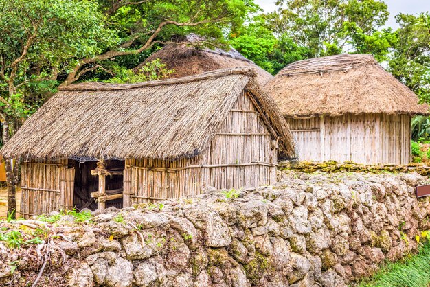 Historisch dorp in Okinawa