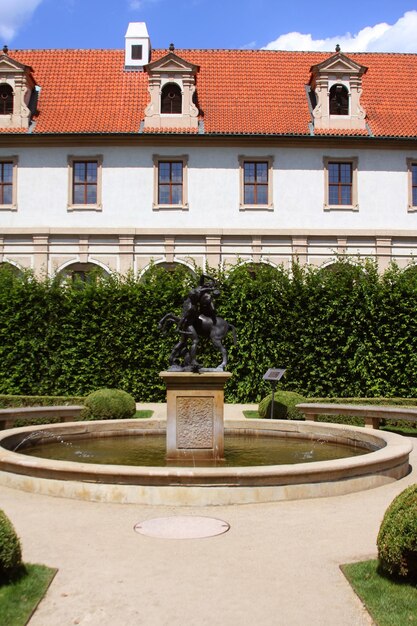 Historisch gebouw Stadsplein van Praag