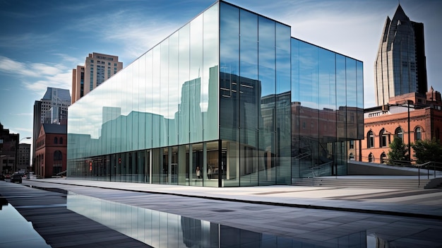 Historisch museumgebouw in het centrum