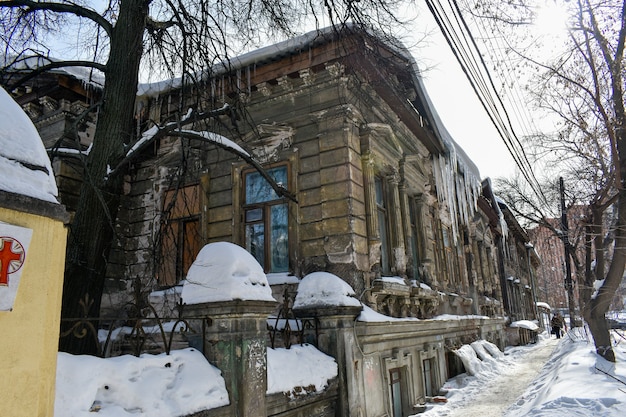 Historisch oud huis. Nizjni Novgorod