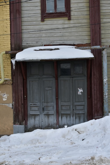 Historisch oud huis. Nizjni Novgorod