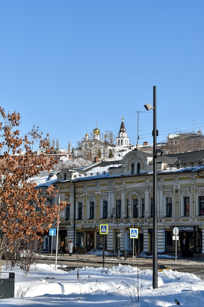 Historisch oud huis. Nizjni Novgorod