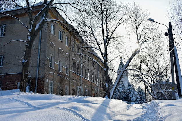 Historisch oud huis. Nizjni Novgorod