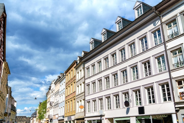 Historische gebouwen in Trier, Duitsland