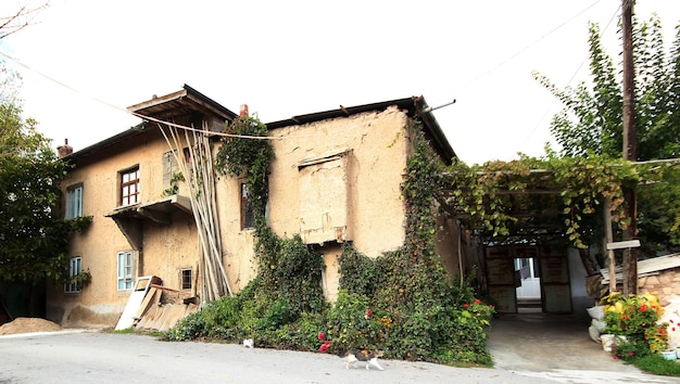 Historische huizen Konya Turkije